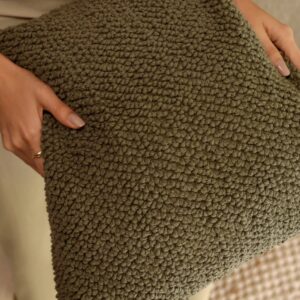 Almofada em Algodão com Tassel em Juta – 48x48 cm